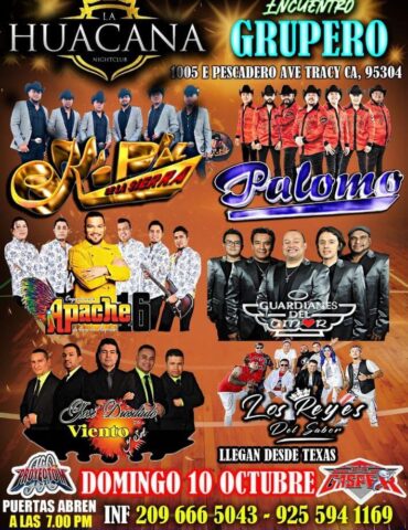 Encuentro grupero la hucana tracy-