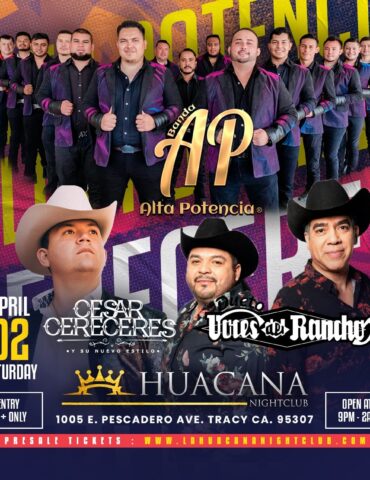 Banda Alta Potencia, Cesar Cereceres y Voces del Rancho