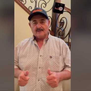Don Heraclio Garcia líder de Los Huracanes del Norte se recupera tras cirugia