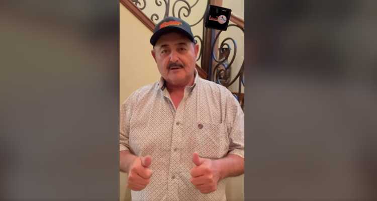 Don Heraclio Garcia líder de Los Huracanes del Norte se recupera tras cirugia