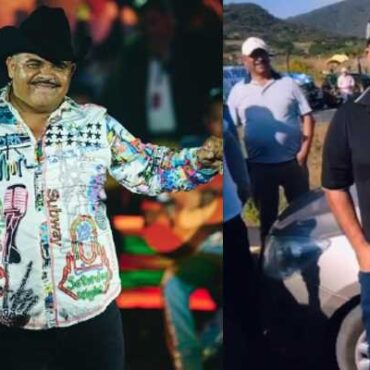 cchuy lizarraga canta durnte bloqueo carretero en morelia michoacan mexico