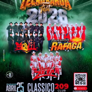 Tecnobanda Fest Classico 209 Modesto, CA Abril 25 2026